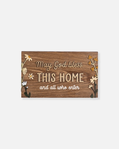 May God bless this home