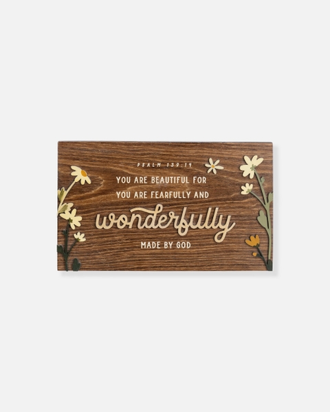 Wonderfully made by God