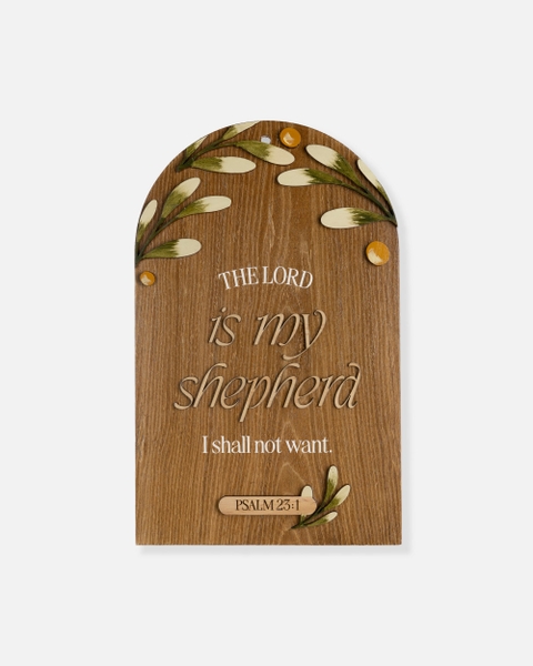 The Lord is my shepherd [Psalms 23:1]