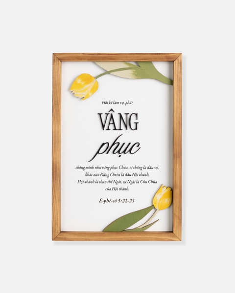 Hãy vâng phục chồng mình [Ê-phê-sô 5:22-23]
