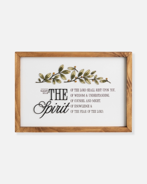 The Spirit of the Lord [Isaiah 11:2]