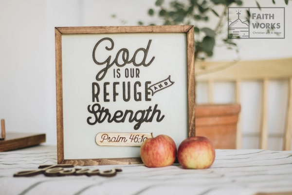 God is our refuge and strength [Psalm 146:1]