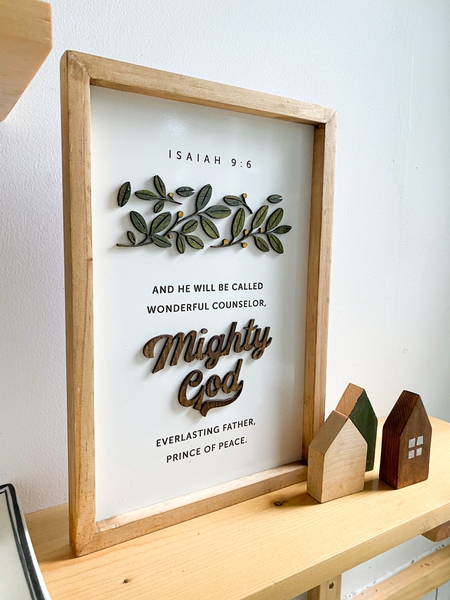 Leaf bundle | Mighty God | Joshua chữ nhật