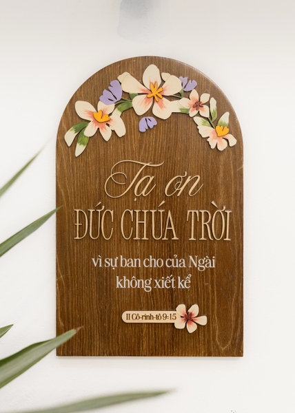 Tạ ơn Đức Chúa Trời vì sự ban cho của Ngài không xiết kể [II Cô-rinh-tô 9:15]
