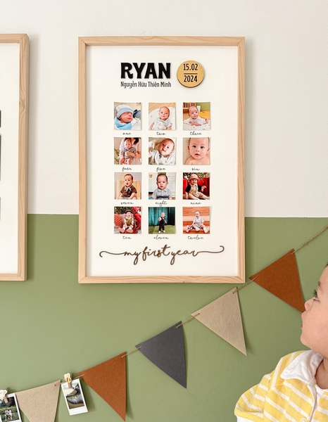 Baby's first year | Joshua chữ nhật