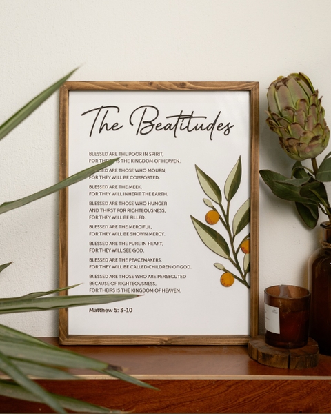Beatitude [Matthew 5:3-10]