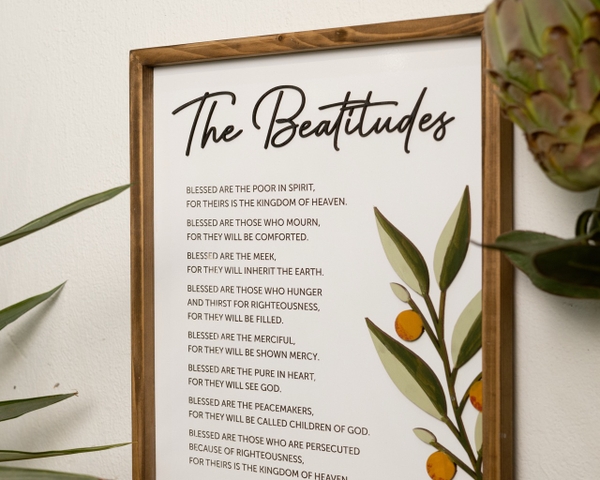 Beatitude [Matthew 5:3-10]