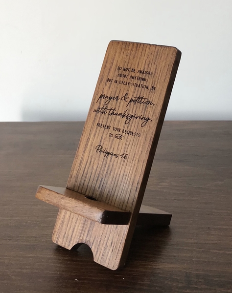 Plain wood - Phone Stand