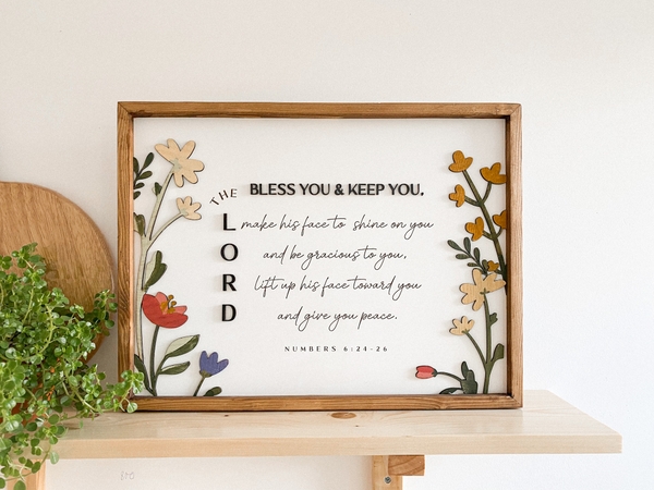 The Lord bless you and keep you [Numbers 6:24-26]