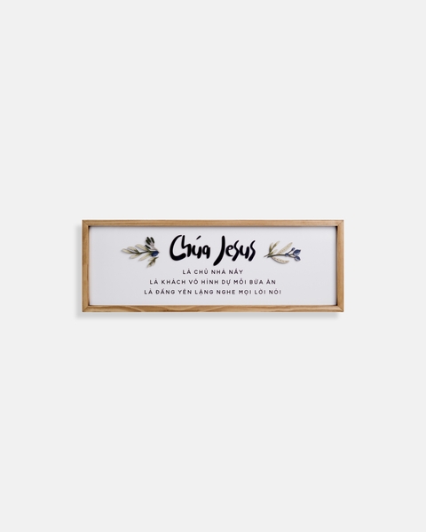 Chúa Giê-xu là chủ nhà này