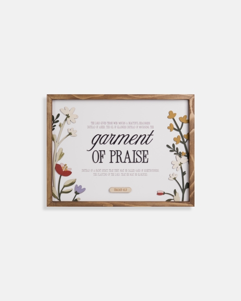 Garment of Praise [Isaiah 61:3]