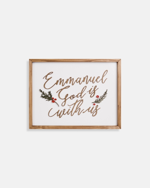 Emmanuel God is with you