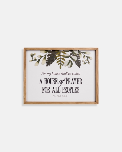 House of prayer for all peoples [Isaiah 56:7]
