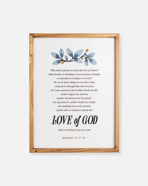 Love of God [Romans 8:55, 57-59]