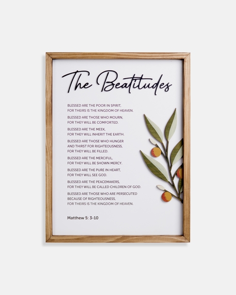 Beatitudes [Matthew 5:3-10]