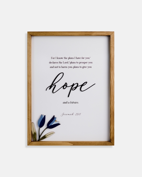 Hope [Jeremiah 29:11]