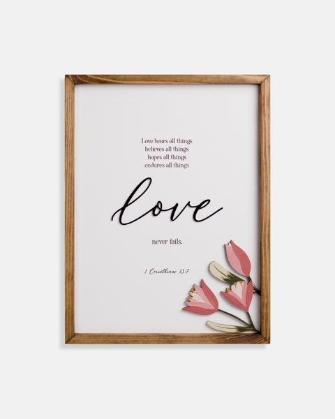 Love [1corinthians 13:7]