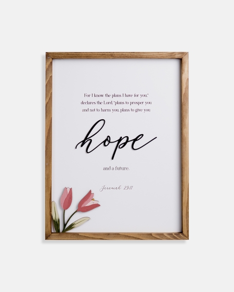 Hope [Jeremiah 29:11]