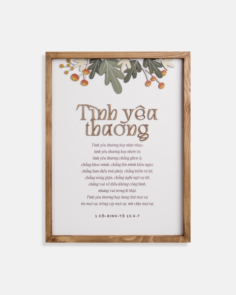 Tình yêu thương [1 Cô-rinh-tô 13:4-7]