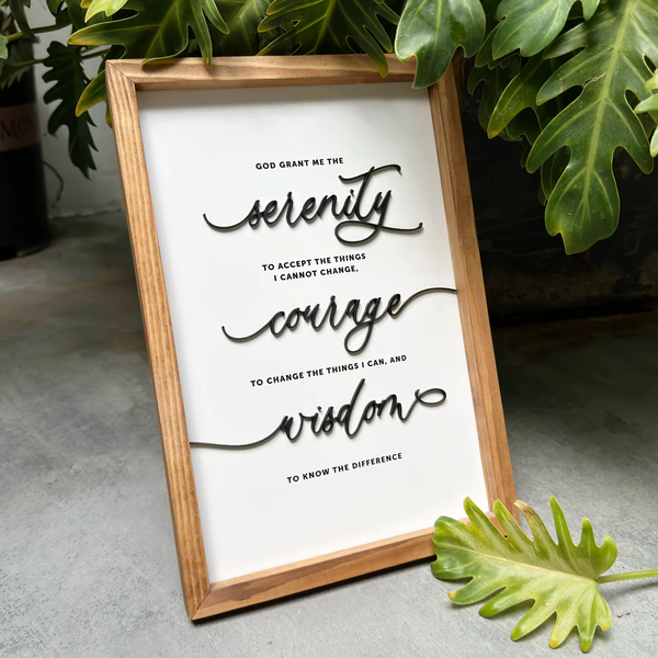 the serenity prayer
