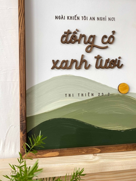 Đồng cỏ xanh tươi [Thi thiên 23:2-3]