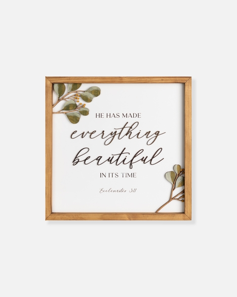 In His Time - {Ecclesiastes 3:11}