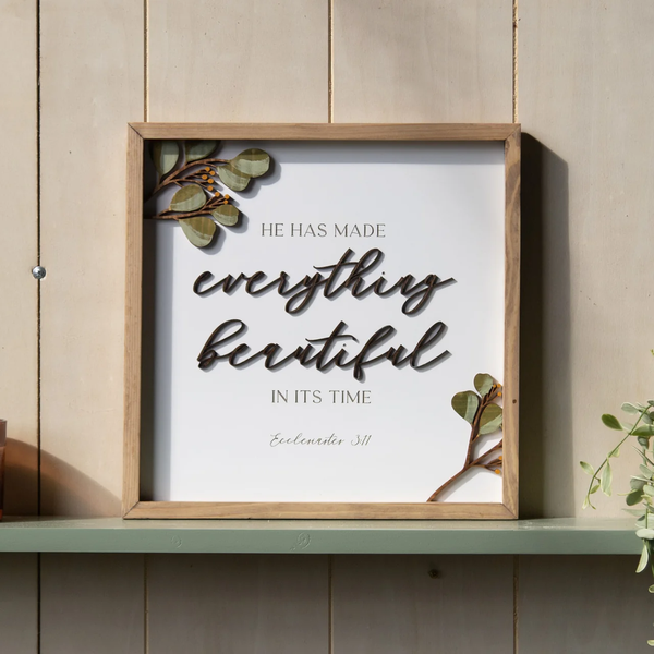 In His Time - {Ecclesiastes 3:11}