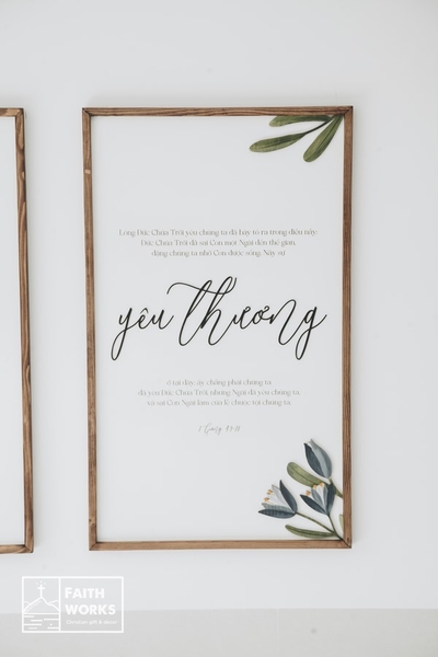 Faith Hope Love  | Joshua chữ nhật