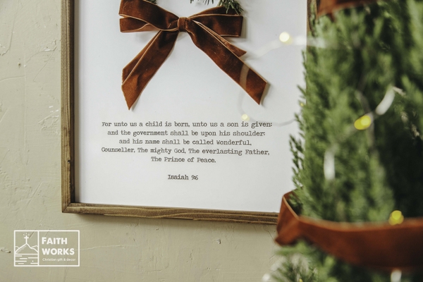 Christmas Wreath  | Joshua chữ nhật