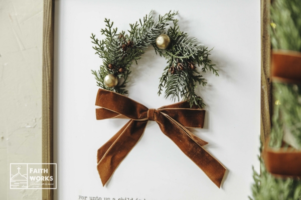 Christmas Wreath  | Joshua chữ nhật