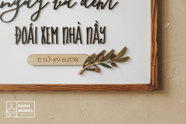Nguyện mắt Chúa ngày và đêm đoái xem nhà này [II sử-ký 6:20B]