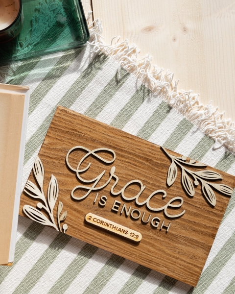 Grace is enough - GRACE Chữ nhật S
