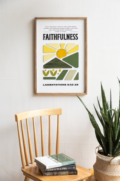 Great is His Faithfulness [Lamentation 3:22-23]