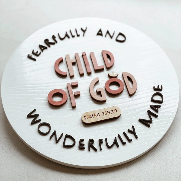 Child Of God - Psalm 139:14