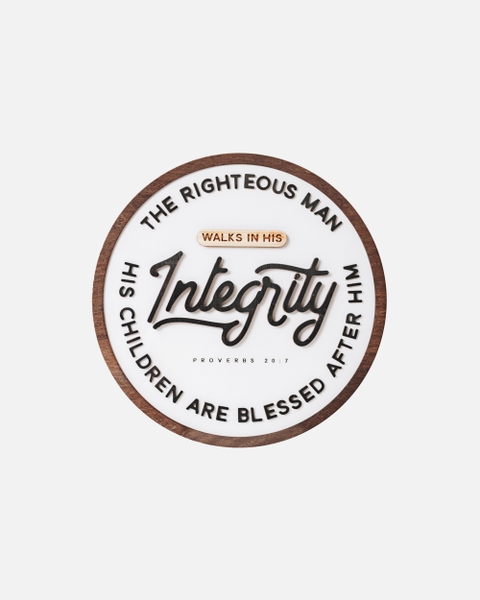 The righteous will flourish [Proverbs 20:7]