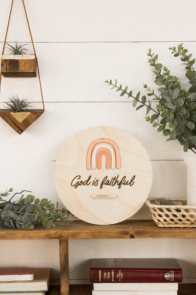 Orange rainbow - Selah tròn