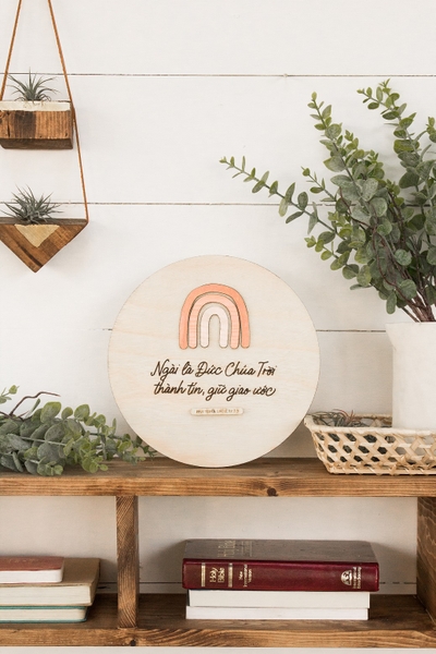 Orange rainbow - Selah tròn