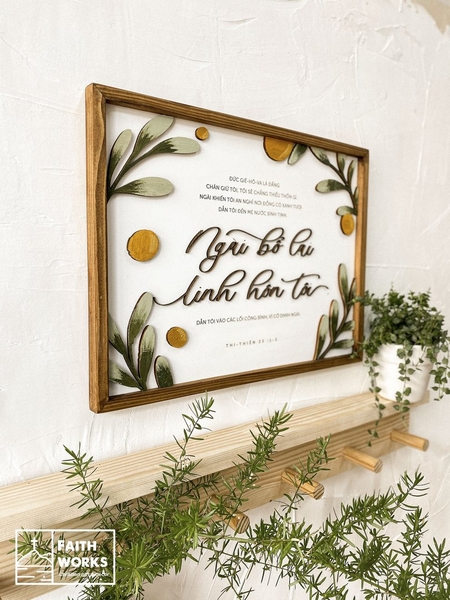 Olive leaves | Joshua chữ nhật