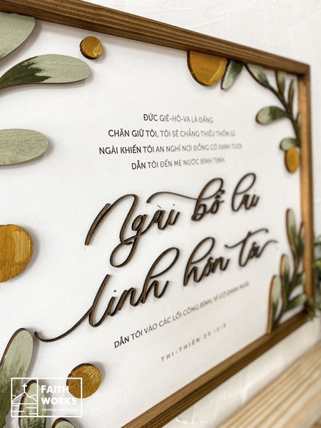 Olive leaves | Joshua chữ nhật