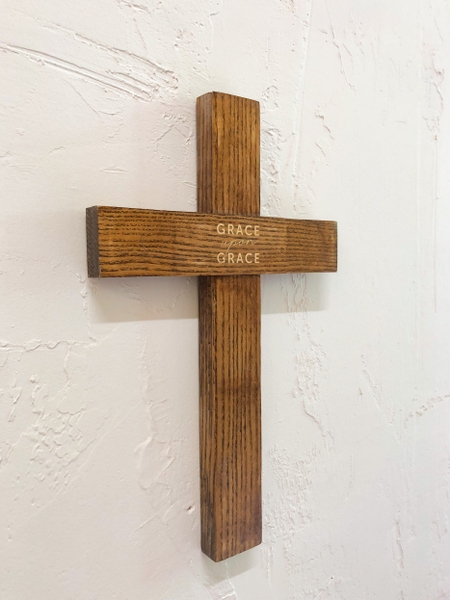 Thập tự treo tường - Abide Wall Cross