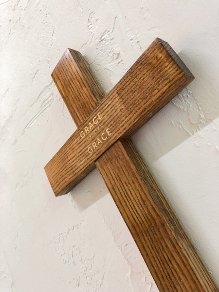 Thập tự treo tường - Abide Wall Cross