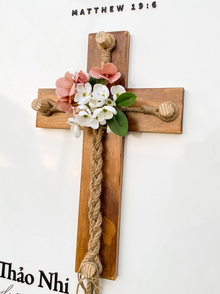 Thập tự bện dây cho lễ cưới - Unity Cross