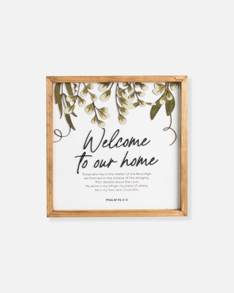 Welcome To Our Home - {Psalm 91:1-2}