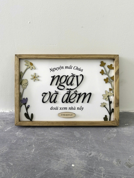 Camellia Garden | Nguyện mắt Chúa ngày đêm | Joshua chữ nhật