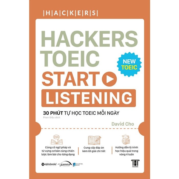 Sách Hackers Toeic Start Listening