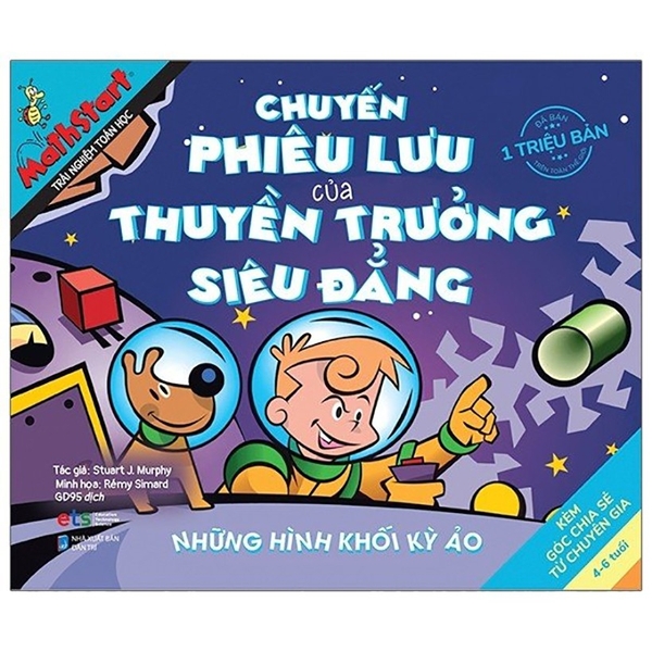 Sách - Mathstart trải nghiệm toán học: Chuyến phiêu lưu của Thuyền trưởng siêu đẳng