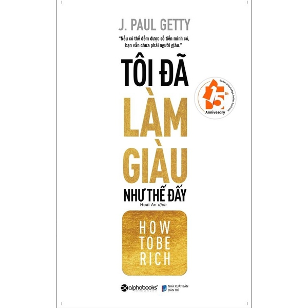 Sách - Tôi đã làm giàu như thế đấy