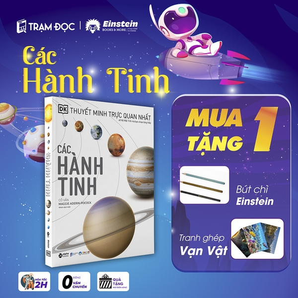 Các Hành Tinh: Thuyết minh trực quan nhất về hệ mặt trời mà bạn chưa từng thấy