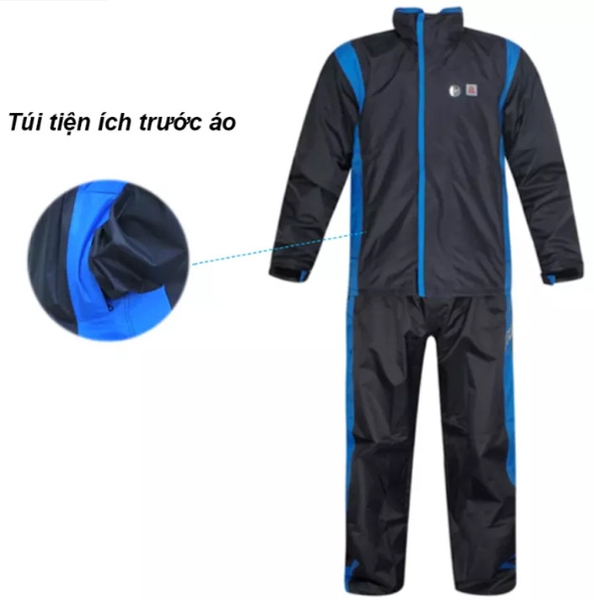 Bộ Quần Áo Mưa Rando Thời Trang Cao Cấp
