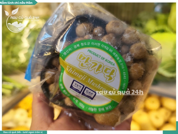 Nấm linh chi nâu Hàn Quốc khoảng 150g